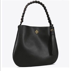 Tory Burch Brooke Leather Hobo Bag EUC
